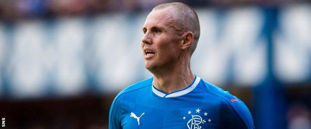 Rangers striker Kenny Miller