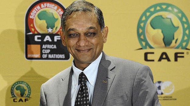 Confederation of African Football vice-president Suketu Patel