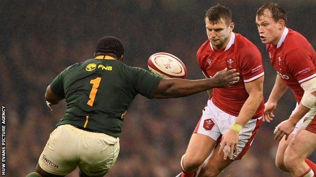 Dan Biggar made his Wales debut against Canada in Cardiff in November 2008