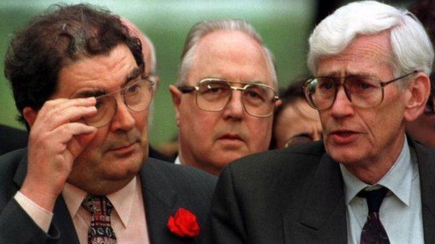 John Hume and Seamus Mallon