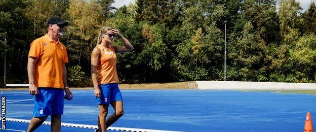 Rana Reider and Dafne Schippers