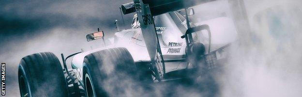 F1 car