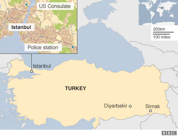 Turkey map