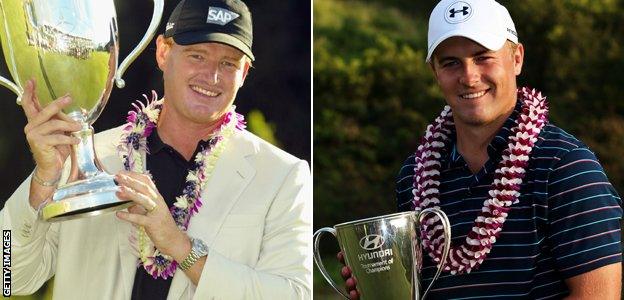 Ernie Els and Jordan Spieth