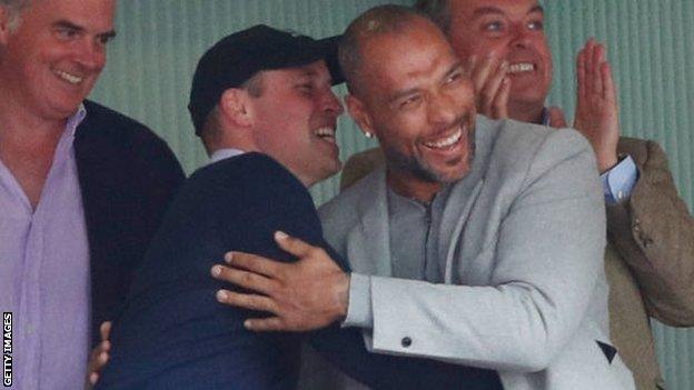 Prince William and John Carew