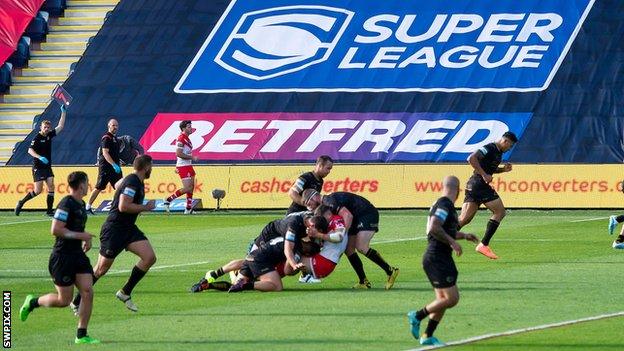 Generic image of Super League action