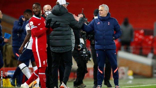 Jurgen Klopp and Jose Mourinho