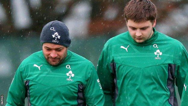 Rory Best and Iain Henderson