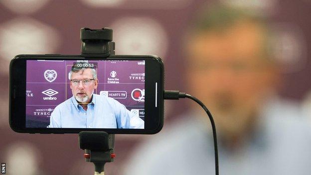 The focus has been on Craig Levein after a run of 10 league games without a win