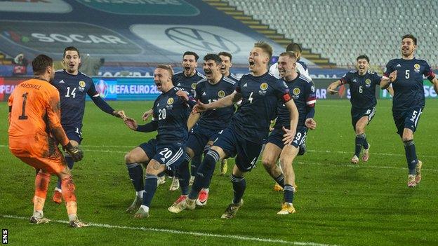 Scotland celebrate