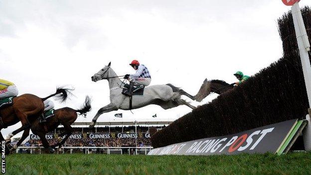 Jockey Barry Geraghty and Simonsig