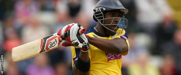 Hampshire batsman Michael Carberry