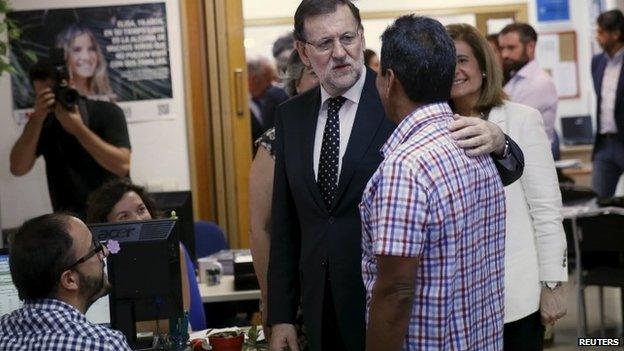 Spanish PM Mariano Rajoy