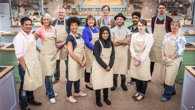 Great British Bake Off contestants 2015