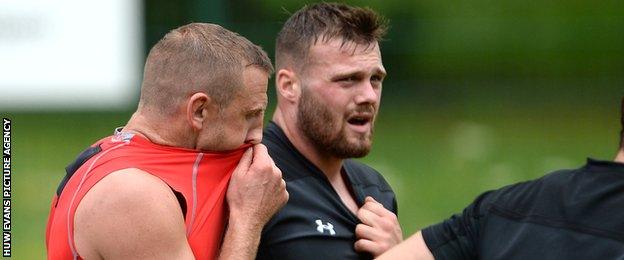 Hadleigh Parkes (left) and Owen Lane