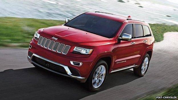 A Jeep Grand Cherokee