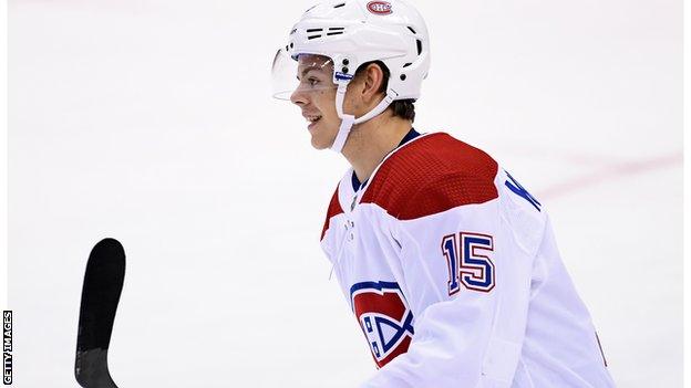 Finnish ice hockey player Jesperi Kotkaniemi