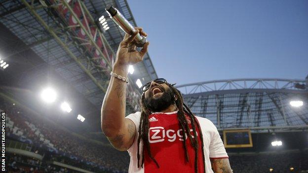 Ky-Mani Marley performs at the Johan Cruyff Arena.