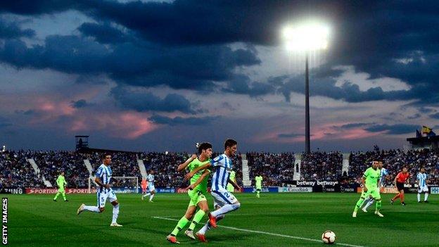 Leganes won their first league game of the season