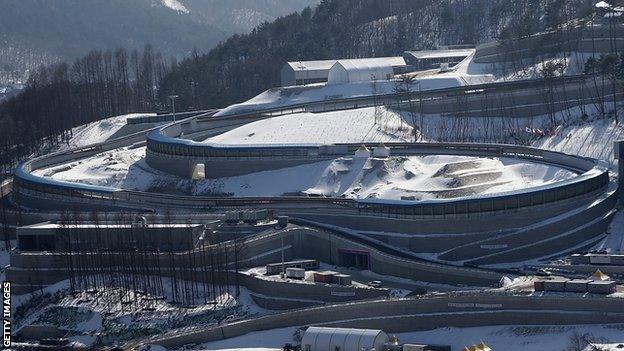 Alpensia Sliding Centre, Pyeongchang