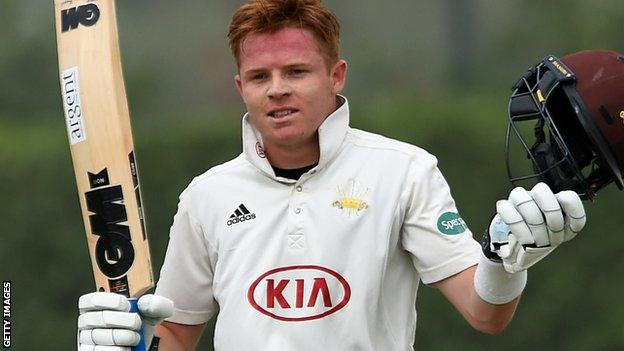 Surrey batsman Ollie Pope