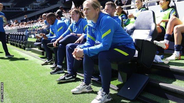 Rehanne Skinner at the Tottenham Hotspur Stadium