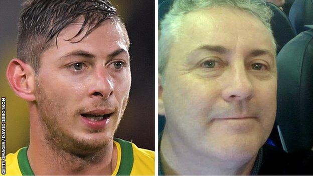 Emiliano Sala and David Ibbotson