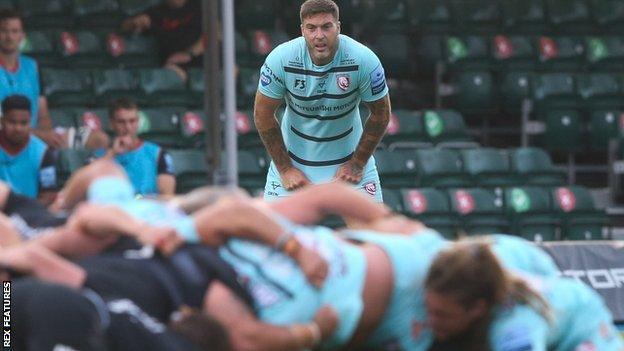 At 6 ft 7in, Matt Banahan is one of the tallest players in English rugby