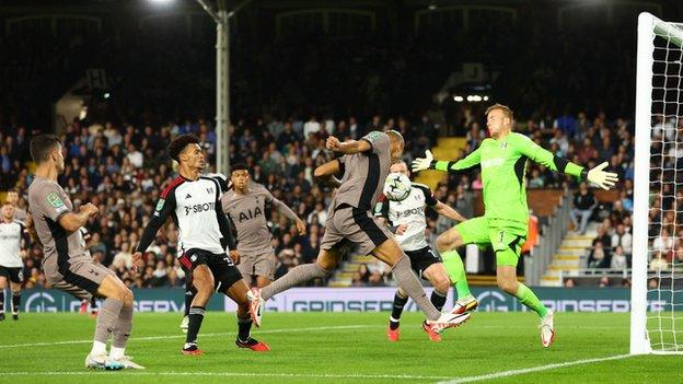 Richarlison scores against Fulham