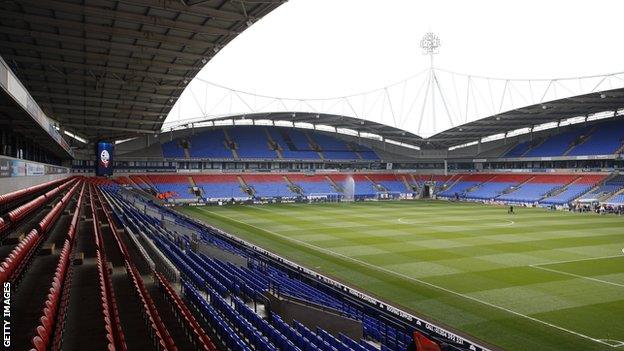 Bolton Wanderers are 22nd in the Championship, three points adrift of safety