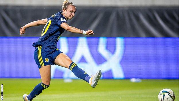 Can Martha Thomas provide the goals to fire Scotland to another World Cup?