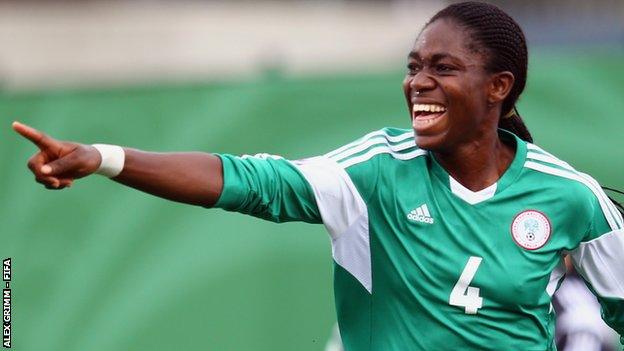 Asisat Oshoala has scored six goals in four games