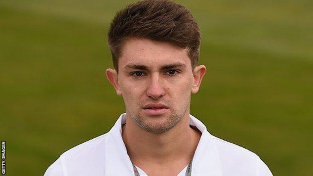 Derbyshire all-rounder Greg Cork