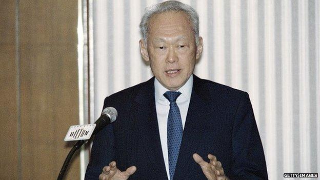 Singapore's ex-leader Lee Kuan Yew