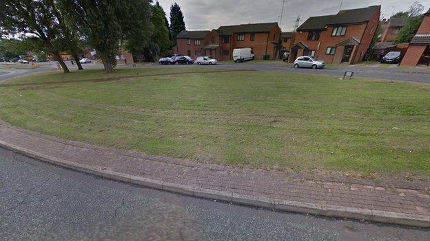 Google streetview map of the area