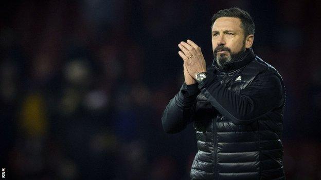 Aberdeen manager Derek McInnes