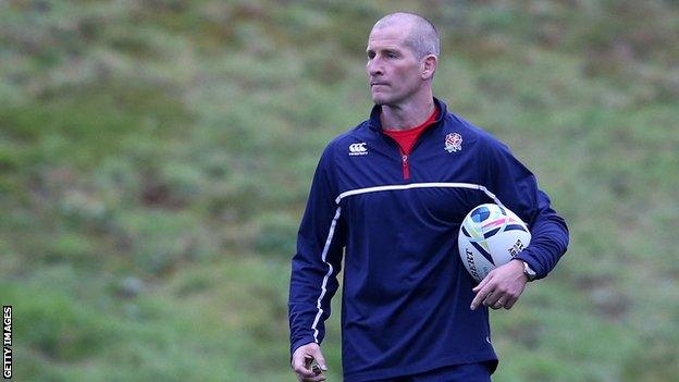 England coach Stuart Lancaster