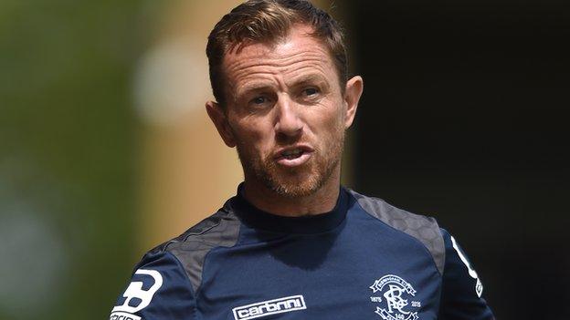 Birmingham City manager Gary Rowett