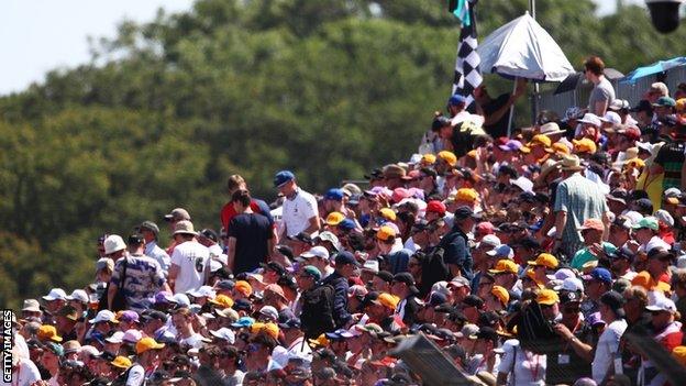 A capacity crowd of 140,000 attended the British Grand Prix at Silverstone last week