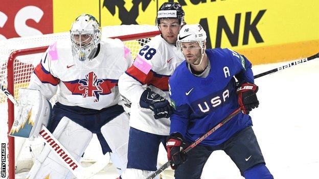 The USA are third in Group B but winless Great Britain are bottom with just one point from four games