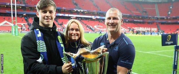 Lancasters celebrate Champions Cup success