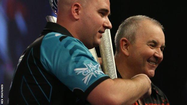 Rob Cross and Phil Taylor