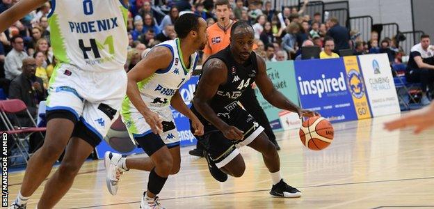 Rahmon Fletcher of Newcastle Eagles