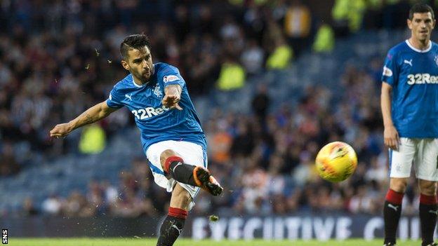 Daniel Candeias scores