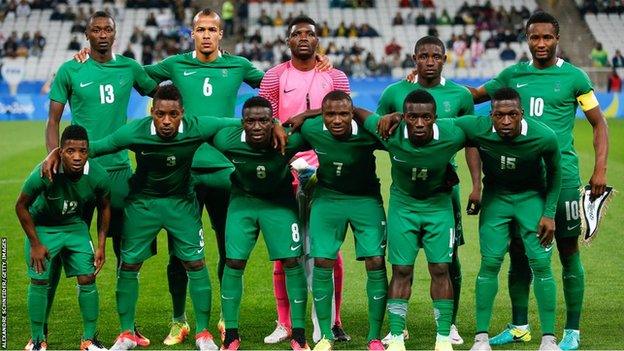 Nigeria's Olympic team in Rio