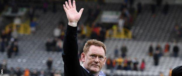 Livingston manager David Hopkin