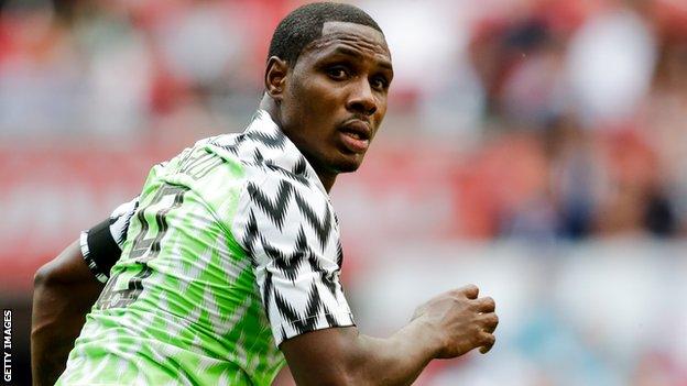 Nigeria striker Odion Ighalo
