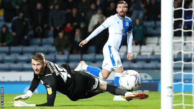 Joe Rothwell scores for Blackburn