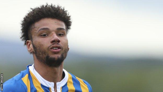 Lee Angol made 25 appearances for Shrewsbury Town after joining from Mansfield Town in August 2018