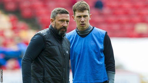 Derek McInnes and Ryan Jack worked together at Pittodrie